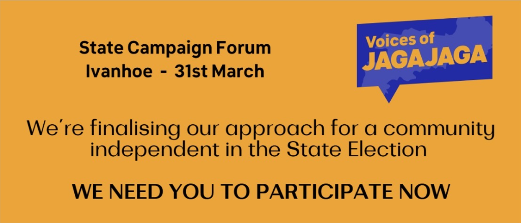 TEST: State of Democracy: Ivanhoe Forum